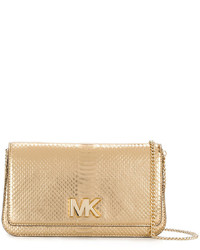 Женская золотая кожаная сумка от MICHAEL Michael Kors