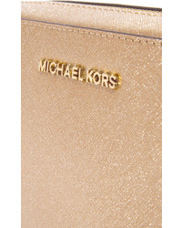 Женская золотая кожаная сумка от MICHAEL Michael Kors