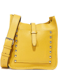 Женская золотая кожаная сумка от Rebecca Minkoff