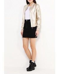 Женская золотая куртка от B.Style