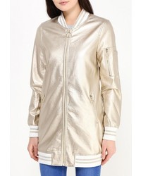 Женская золотая куртка от B.Style