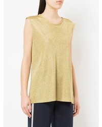 Женская золотая майка от Kacey Devlin