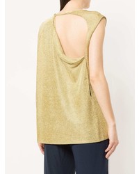 Женская золотая майка от Kacey Devlin