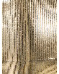 Золотая мини-юбка от Saint Laurent