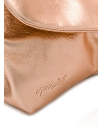 Золотая сумка через плечо от Marsèll