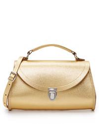 Женская золотая сумка от Cambridge Satchel