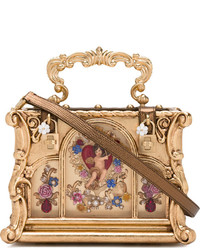 Женская золотая сумка от Dolce & Gabbana