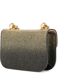 Женская золотая сумка от Alexander McQueen