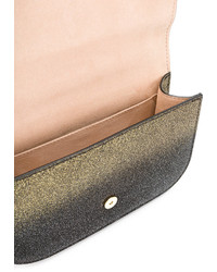 Женская золотая сумка от Alexander McQueen