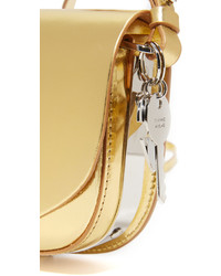 Женская золотая сумка от Sophie Hulme