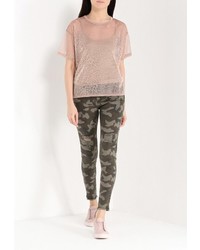 Женская золотая футболка от Jennyfer