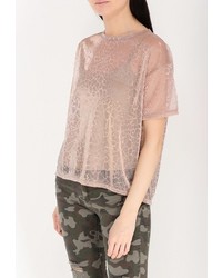 Женская золотая футболка от Jennyfer