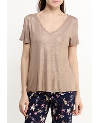 Женская золотая футболка от Oasis