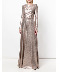 Золотое вечернее платье от Talbot Runhof