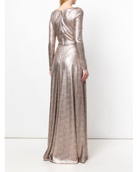 Золотое вечернее платье от Talbot Runhof