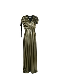 Золотое вечернее платье от Lanvin
