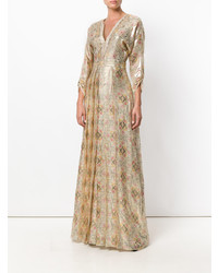 Золотое вечернее платье от Vilshenko