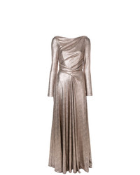 Золотое вечернее платье от Talbot Runhof