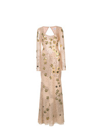 Золотое вечернее платье от Zac Zac Posen