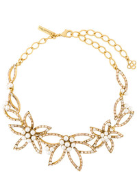 Золотое жемчужное ожерелье от Oscar de la Renta