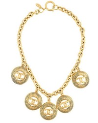 Золотое колье от Chanel