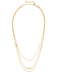 Золотое колье от Gorjana