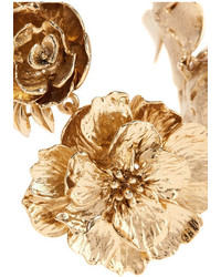 Золотое колье от Oscar de la Renta