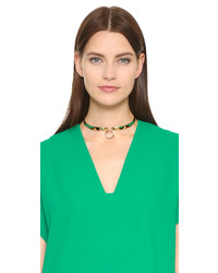 Золотое колье от Alexis Bittar