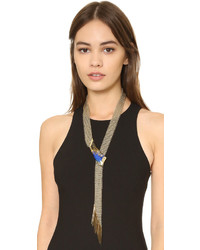 Золотое колье от Alexis Bittar