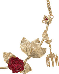 Золотое колье от Christopher Kane