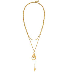Золотое колье от Vanessa Mooney