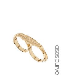 Золотое кольцо от Asos Curve