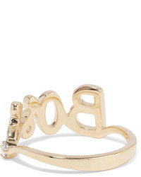 Золотое кольцо от Alison Lou