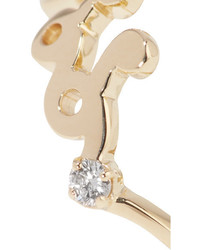 Золотое кольцо от Alison Lou