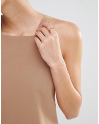 Золотое кольцо от Orelia