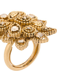Золотое кольцо от Oscar de la Renta