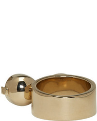 Золотое кольцо от Maison Margiela