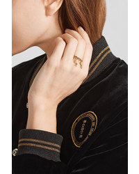 Золотое кольцо от Saint Laurent