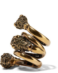 Золотое кольцо от Gucci