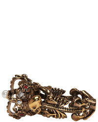 Золотое кольцо от Alexander McQueen