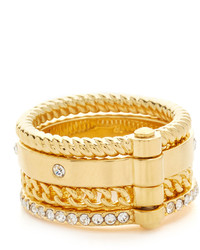 Золотое кольцо от Kate Spade