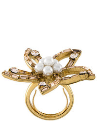 Золотое кольцо от Oscar de la Renta