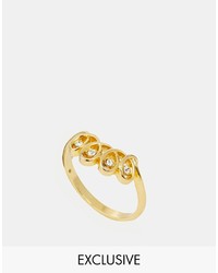 Золотое кольцо от Susan Caplan Vintage