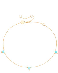 Золотое кружевное ожерелье-чокер от Jennifer Zeuner Jewelry