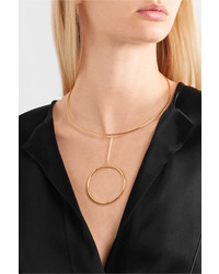 Золотое ожерелье-чокер от Kenneth Jay Lane