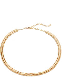 Золотое ожерелье-чокер от Jacquie Aiche