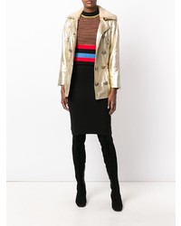 Женское золотое пальто от Versace Vintage