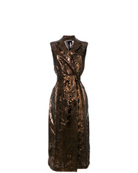 Золотое платье с запахом от Marco De Vincenzo