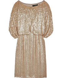 Золотое платье с пайетками от Jenny Packham