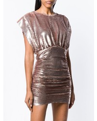 Золотое платье-футляр с пайетками от IRO